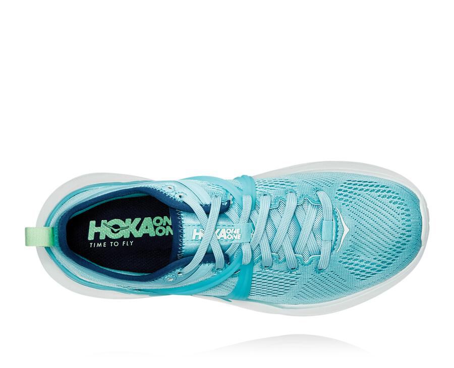 Hoka One One Løbesko Dame - Tivra - Blå/Hvide - 584910IBA